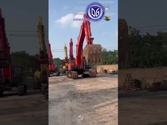 Une excavatrice usée de 47 tonnes avec bonne adhérence et traction