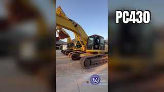 Excavatrice Komatsu PC430 d'occasion à vendre | Robuste, prêt à l'exportation